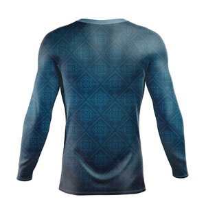 Camiseta de compresión de alta calidad para MMA, rashguard para hombre, personaliza tu propio logo, rashguard sublimado de manga larga. - Product Image 2
