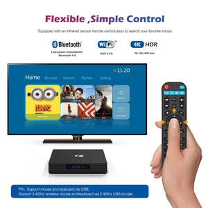 Thông minh <span class=keywords><strong>TV</strong></span> hộp T9 <span class=keywords><strong>Android</strong></span> 8.1 rk3318 <span class=keywords><strong>Quadcore</strong></span> 2G/4GB RAM USB 3.0 4k Set Top Box GPU Mali-450MP2 thông minh TVBOX Hỗ trợ đa trò chơi - Product Image 4