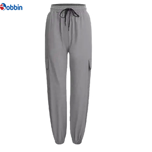 Premium Quality Women's Nylon Fleeced-Breathable Fashion-Clothing Custom Design <b>Drawstring</b>-Waist Flap-Pockets Cargo Pant <b>Trouser</b> - Product Image 1
