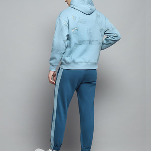 Conjunto Deportivo de Algodón y Poliéster para Hombre, Ropa Casual, Chándal Personalizado de Secado Rápido para Gimnasio, Running y Entrenamiento - Product Image 3