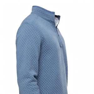 Sudadera con Capucha de Alta Calidad Unisex con Cierre de Cremallera de 1/4, Sudadera Personalizada para Hombre, Lisa, con Cierre de Cremallera, Corte Regular, para Otoño - Product Image 2