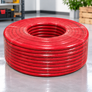 Industrial PVC Multipurpose <b>Hose</b> Oil Resistant Reinforced Flexible Rubber Air Water Transfer Tubing with Polyester Braid - Product Image 1