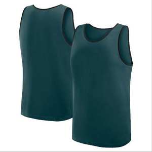 เสื้อกล้ามออกกำลังกายผู้ชายดีไซน์สปอร์ตสุดเท่ ปี 2025 แห้งเร็ว ผ้าฝ้าย คุณภาพสูง ปรับแต่งได้ ราคาขายส่ง - Product Image 4