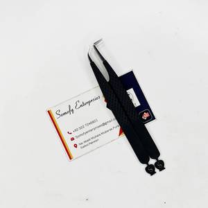 แหนบต่อขนตา Somofy Enterprises สแตนเลสสตีล ปลายเรียบ แม่นยำ รับทำโลโก้ตามสั่ง รุ่น SE-BI-TL-0074 ป้องกันไฟฟ้าสถิต - Product Image 2