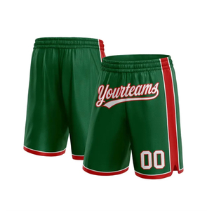 Customization Men Mesh Shorts Custom Black And <b>Red</b> Basketball Mesh Shorts Sublimation Workout Mesh Shorts - Product Image 3