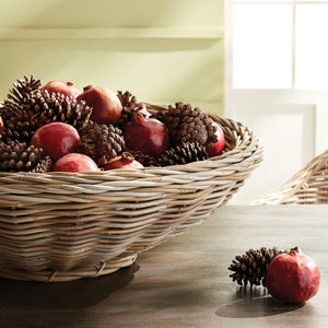 Panier décoratif artisanal en jonc de mer Irving, accessoire de décoration intérieure du Vietnam - Product Image 3