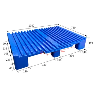 anti-slip low price HDPE printing light weight plastic pallet supplier for automatic machine