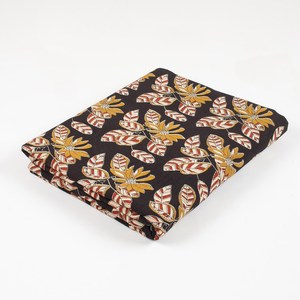 Tissu en coton léger 100 % imprimé à la main motif floral indien Sanganeri pour robes de filles, chemises et décoration intérieure, 90 GSM au mètre - Product Image 2