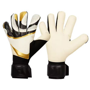 Gants de gardien de but de football légers de qualité supérieure, à doigts complets, pour entraînement professionnel, paume en latex, haute adhérence, antidérapants, respirants - Product Image 1