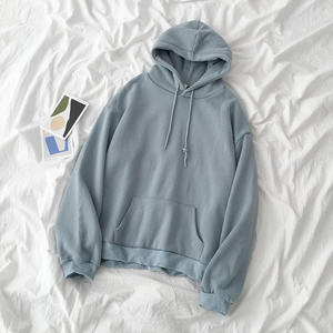 Sudadera con Capucha de Alta Calidad para Invierno, Gruesa, 100% Algodón, Cuello Redondo, Hombros Caídos, Sin Cordones, Talla Grande para Hombre - Product Image 6