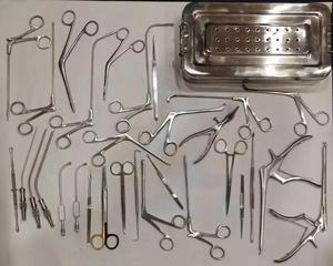 Juego de Instrumentos FESS para Cirugía Endoscópica de Senos Paranasales, Herramientas Quirúrgicas Manuales de Acero Alemán, CE ISO, Reutilizables para Hospital, Clase I - Product Image 1