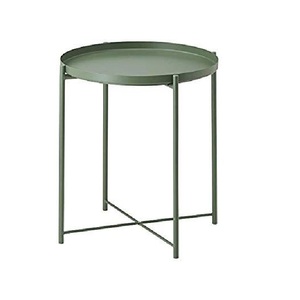 Nouvelle table basse en métal durable avec base unique, décorative et portable pour salons élégants et maisons modernes - Product Image 2
