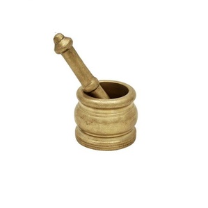 Juego de Mortero y Pilón de Madera Compacto y Portátil para Viajes, Uso en la Cocina, Molienda Fácil de Especias en Pequeñas Cantidades - Product Image 2