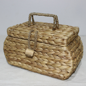Artex Dong Thap Factory Handcrafted Natural Vietnam Products-Water Hyacinth <b>Seagrass</b> Woven Handicrafts Handmade <b>Seagrass</b> <b>Baskets</b> - Product Image 5