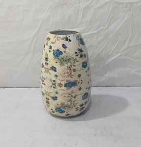 Jarrón de Metal Floral Redondo, Maceta Decorativa de Estilo Vintage, Centro de Mesa para el Hogar, Sala de Estar, Bodas, Decoración de Hotel - Product Image 4