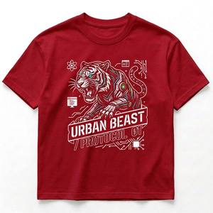 เสื้อยืดผู้ชายทรงสุภาพ แขนสั้น คอกลม ทรงปกติ ผ้าฝ้ายเจอร์ซีย์ 100% เป็นมิตรกับสิ่งแวดล้อม ยับยาก ระบายอากาศได้ดี สีดำ สีขาว - Product Image 2