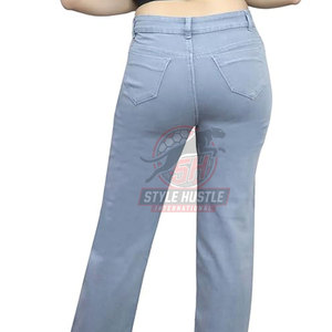 Jeans pour femmes respirants, faible MOQ, sur mesure, dernier design, vente en ligne - Product Image 6