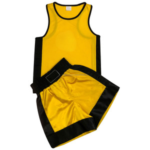 Uniforme de Boxeo Personalizado Unisex, Transpirable, de Secado Rápido, 100% Poliéster, Ropa Deportiva para Equipos - Product Image 1