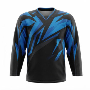 Premium <b>Ice</b> Hockey Jersey Custom Team Uniform Long Sleeve Sublimation Print Breathable Fabric Athletic Sportswear - Product Image 1