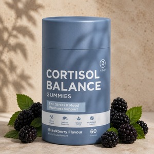 Gummies Équilibre Cortisol Marque Blanche OEM Saveur Mûre Sans Gélatine 2 Gummies par Jour pour le Soutien du Bien-être, de l'Humeur et de la Gestion du Stress - Product Image 5