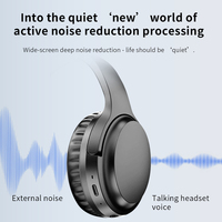 Nuevos Auriculares Inalámbricos D6 ANC Bluetooth 5.4 con Cancelación Activa de Ruido, 35 Horas de Reproducción, Auriculares Over-Ear con Sonido Estéreo HiFi