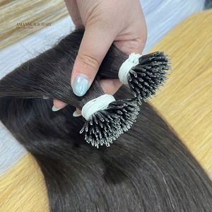 Extensiones de Cabello Vietnamitas Remy con Punta Nano de Queratina, Rubias, Doble Trama, Cabello Natural Real, Producto de Belleza para Mujeres - Product Image 5