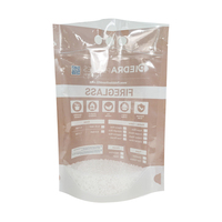 Sachets personnalisés imprimés avec poignée et fenêtre transparente, refermables à fermeture éclair, écologiques, en Mylar de qualité alimentaire pour l'emballage