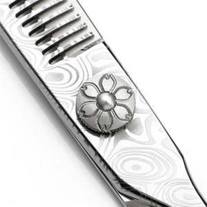 Ciseaux de coiffure de qualité supérieure pour la coupe, design moderne et artistique, en acier inoxydable japonais 4Cr13, ciseaux de salon tranchants - Product Image 5