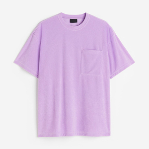 Camiseta de Hombre de Alta Calidad, Ecológica, Formal, con Bolsillo, Corte Regular, de Poliéster Grueso de 300g, Bordado Personalizado, Lisa - Product Image 6