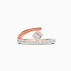 JEWELLERY PLANET IFJR-540 Anillo de Diamante Cultivado en Laboratorio con Certificado IGI, Oro Rosa de 9K, Corte Brillante, Joyería Clásica de Compromiso Unisex - Product Image 6