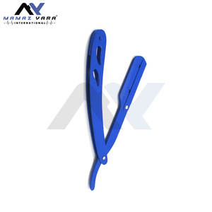 Navaja de Afeitar Recta para Barbería, Navaja Plegable para Peluquería Masculina, Uso Profesional en el Hogar, Logotipo Personalizado, Marca OEM - Product Image 3