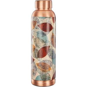 Custom Logo Eco-Friendly Copper <b>Water</b> <b>Bottle</b> with Lid for Corporate Gifting-Durable Dishwasher Safe Everyday Drinking - Product Image 2