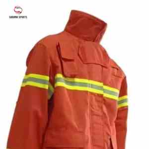 Uniformes de Trabajo Industriales de Fábrica Hechos de Algodón, Ropa de Trabajo FRC, Ropa de Seguridad Industrial con Reflectores - Product Image 3