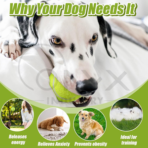 Balles de tennis en caoutchouc haute élasticité, durables, directement de l'usine, pour l'entraînement et la compétition professionnelle. - Product Image 3