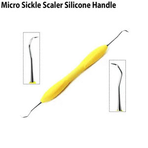 Nouvel ensemble d'instruments dentaires parodontaux à poignée en silicone Younger, à alimentation manuelle, curettes dentaires, micro-instruments dentaires - Product Image 6