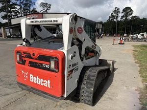 Cargadora de orugas compacta T740 2022 con cabina cerrada, máquina de construcción de alto rendimiento - Product Image 5