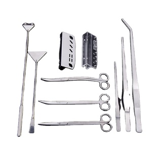 Plastic Aquarium Aquarium Aquarium Lepel Net Snoei Reinigingsset Set Set Roestvrijstalen Visserstankgereedschap - Product Image 1