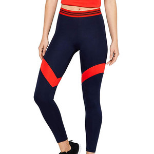 Leggings de fitness pour femmes, longueur cheville, taille haute, en Spandex/Nylon, séchage rapide, anti-transpiration, extensibles dans quatre directions, couleur unie, sans coutures - Product Image 1