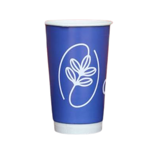 Eco-Friendly 480ml 16oz Double <b>Wall</b> <b>Paper</b> Cup Heat Water <b>Insulated</b> Microwave Safe Food Grade Large Hot Beverage Coffee Cup - Product Image 1