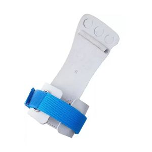 Protège-mains de musculation à 2 trous pour les doigts, en matière synthétique, pour fitness et powerlifting, marque personnalisée - Product Image 2