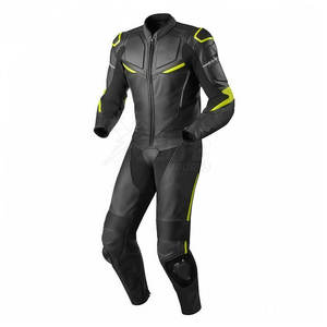 Traje de Motocicleta de Cuero de Diseño Deportivo para Tallas Grandes, Tejido Ligero, Ajuste Cómodo para Largas Distancias - Product Image 2