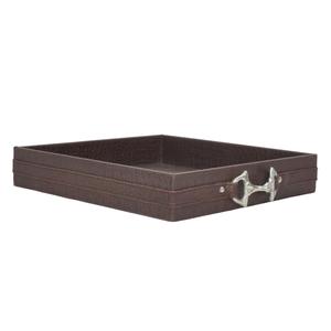 Restaurant Supplies <b>Breakfast</b> Serving <b>Tray</b> With Horse Bit Handles Decorative <b>Trays</b> Event Supplies Luxury <b>Tray</b> For Home Decor - Product Image 6