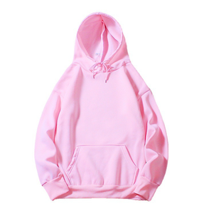 Sweat à capuche personnalisé 500 g/m² en polyester/coton, coupe oversize, broderie 3D, polaire anti-plis, uni, avec fermeture éclair - Product Image 1