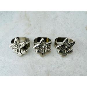 Wrought Iron Heart Napkin Rings <b>Gift</b> <b>Sets</b> Birthday Party Table Decorating Items Vintage Napkin Ring Eco Friendly <b>Cheap</b> Price - Product Image 3