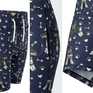 Nouvel Arrivage Short de Sport Sans Couture en Nylon Spandex, Design Imprimé Personnalisé, Effet Push-Up Froncé, Extensible, pour Fitness, Yoga, Course et Entraînement - Product Image 4
