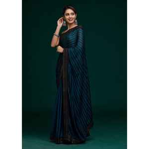 Trending Vestidos de carrera Saree con bordado de secuencia Trabajo - Product Image 5
