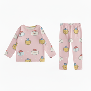 Ensemble de vêtements thermiques d'extérieur pour enfants, vêtements d'hiver chauds et respirants, fournisseur de vêtements thermiques pour enfants de qualité supérieure - Product Image 1