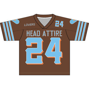 Custom Streetwear Sportswear Men Boxy Jersey <b>Shirt</b> Customized Polyester Embroidery Sublimation American Football Jerseys <b>T</b>-<b>Shirt</b> - Product Image 5