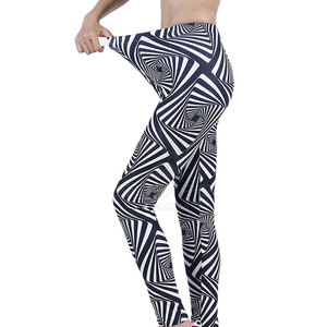 Comfortable High Waist <b>Women</b> <b>Leggings</b> Spandex/Polyester Stretchy Slim Fit Yoga Breathable Quick Dry Casual Activewear Daily - Product Image 3