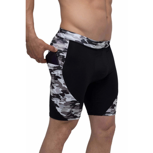 Men gym fitness clothing Compression Sport Shorts Athletic Training Skin Tight mens compression shorts - Product Image 3